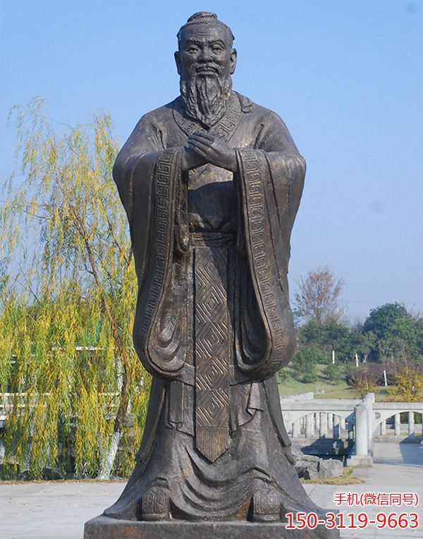 鑄銅歷史人物雕像