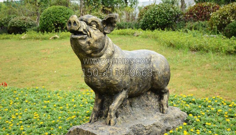 公園十二生肖銅雕 公園十二生肖銅雕