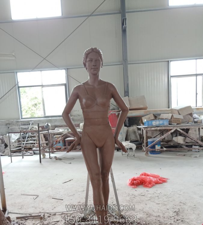 園林景觀人物寫(xiě)實(shí) 人物雕像雕塑泥稿