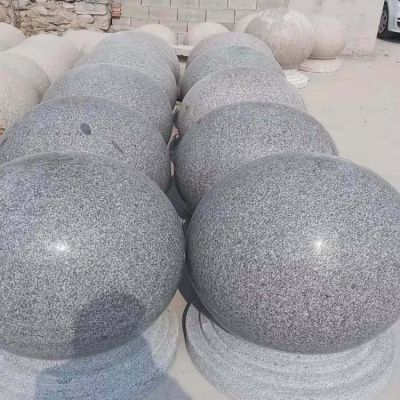 花崗巖石球，阻車(chē)石墩子
