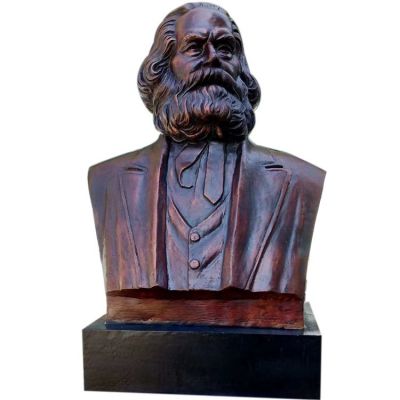 馬克思鑄銅半身像，世界名人，著名的無產階級精神領袖