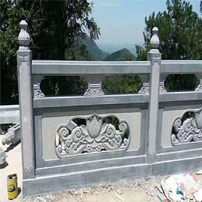 河道圍欄石欄桿戶(hù)外河道圍欄雕塑