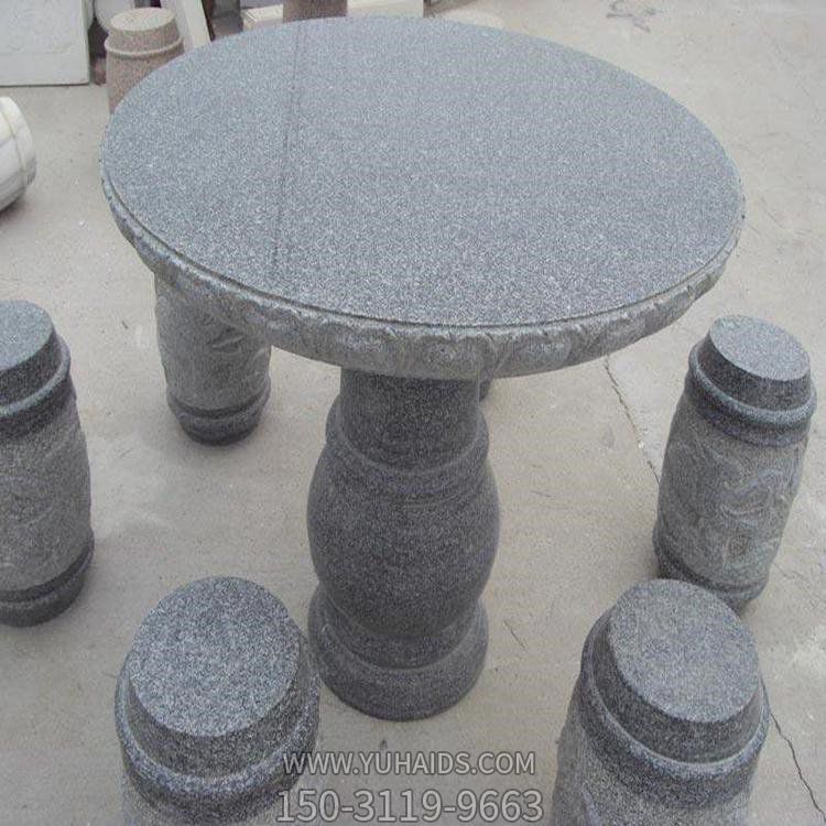 大理石石雕石桌石凳景觀(guān)園林?jǐn)[件雕塑