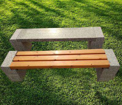 園林景觀戶(hù)外草坪擺放石凳雕塑