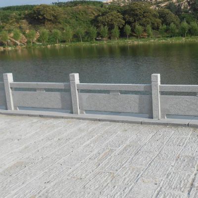 戶外河道景觀大理石石雕欄桿欄板雕塑