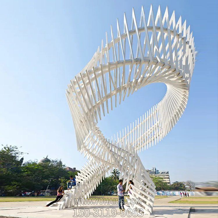 園林廣場不銹鋼異性創意景觀擺件雕塑