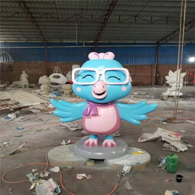 幼兒園卡通動物雕塑是怎么制作出來的？