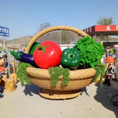 玻璃鋼戶(hù)外園林景觀仿真蔬菜雕塑