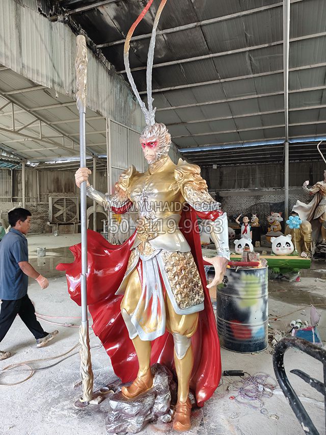 發光大圣孫悟空雕塑