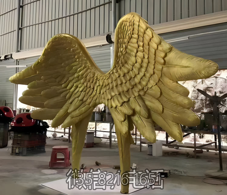 玻璃鋼翅膀雕塑