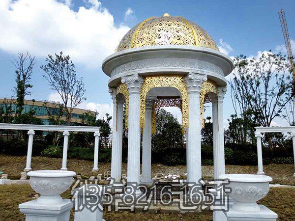 歐式景觀亭石雕涼亭