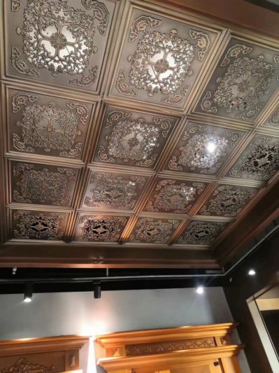 室內(nèi)裝飾鍛銅浮雕吊頂花紋