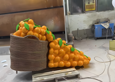 玻璃鋼仿真枇杷雕塑