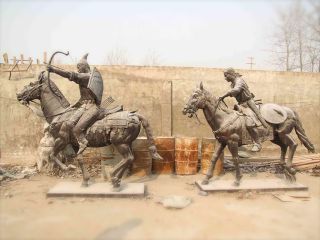 馬踏飛燕銅雕有什么含義?表現(xiàn)了馬的什么特點(diǎn)?